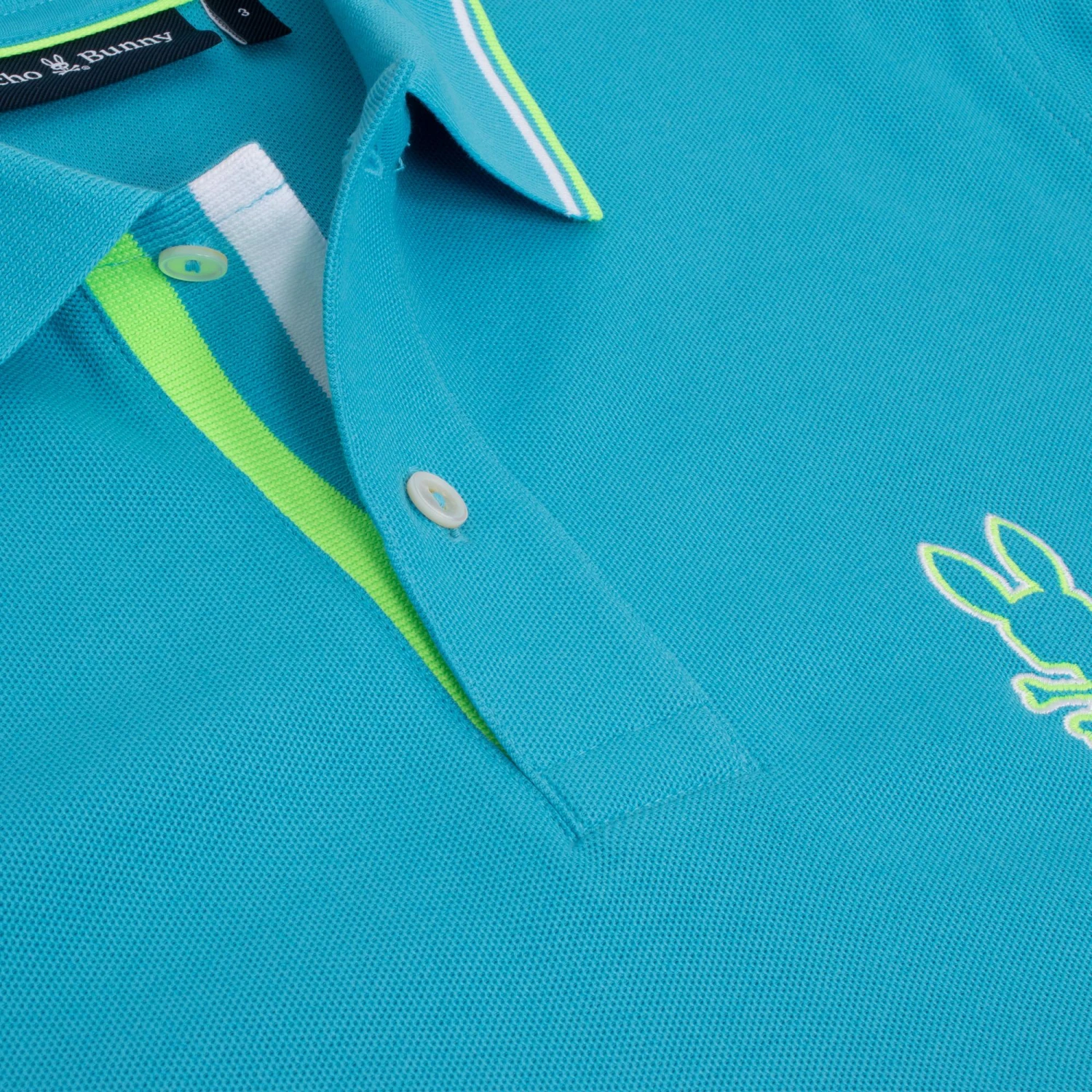 Pscyho Bunny Saratoga Pique Polo Aquarius 18 Pscyho Bunny Saratoga Pique Polo Aquarius - Image 18