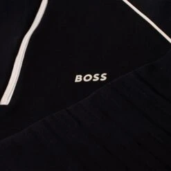 Boss Sweat 1 Stretch Cotton Quarter Zip Sweatshirt Black 24 Boss Sweat 1 Stretch Cotton Quarter Zip Sweatshirt Black -Teepeg Shop image426231204