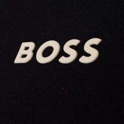 Boss Sweat 1 Stretch Cotton Quarter Zip Sweatshirt Black 25 Boss Sweat 1 Stretch Cotton Quarter Zip Sweatshirt Black -Teepeg Shop image426231206
