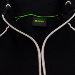 Boss Sweat 1 Stretch Cotton Quarter Zip Sweatshirt Black 28 Boss Sweat 1 Stretch Cotton Quarter Zip Sweatshirt Black -Teepeg Shop image426231212