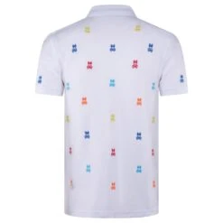 Psycho Bunny Bonham All Over Print Pique Polo Shirt White 31 Psycho Bunny Bonham All Over Print Pique Polo Shirt White -Teepeg Shop image426233891