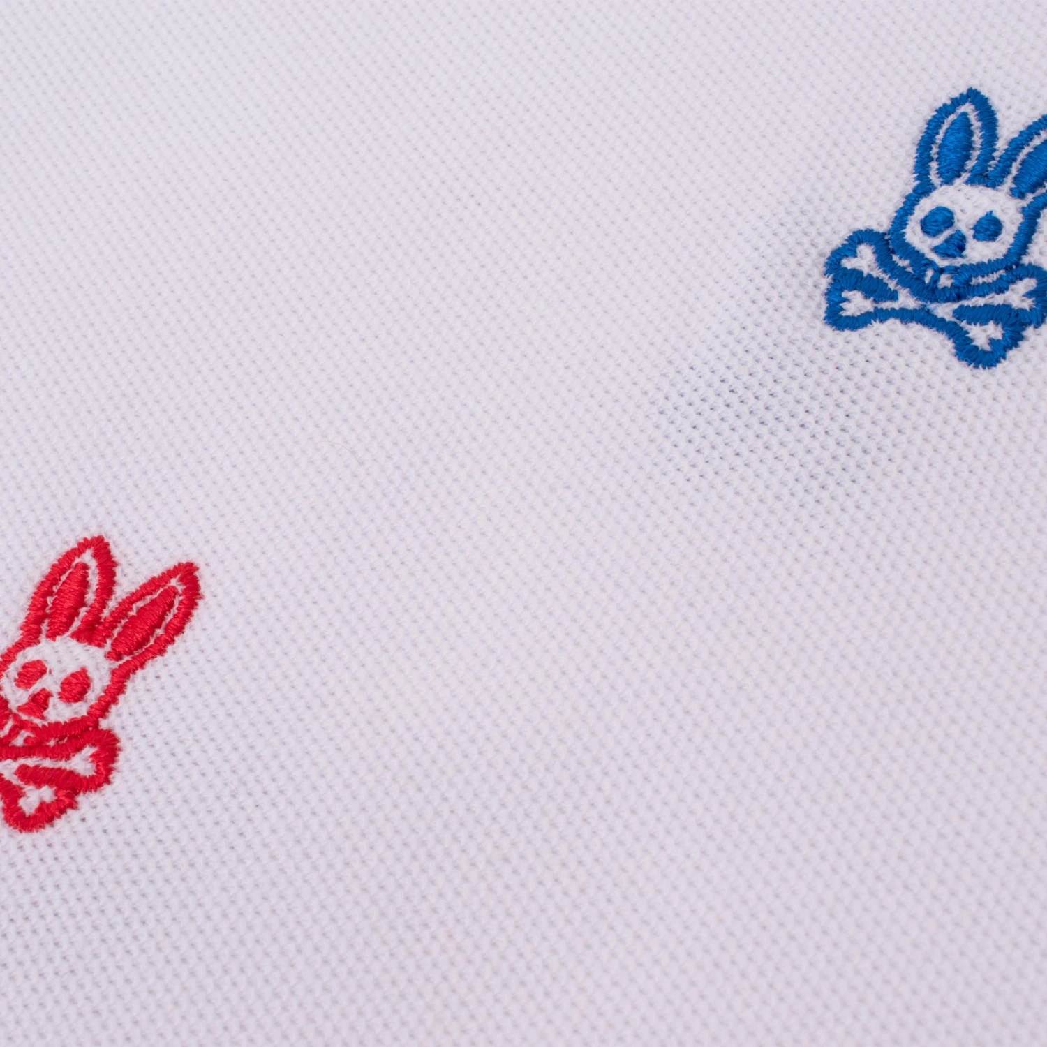 Psycho Bunny Bonham All Over Print Pique Polo Shirt White 15 Psycho Bunny Bonham All Over Print Pique Polo Shirt White - Image 15