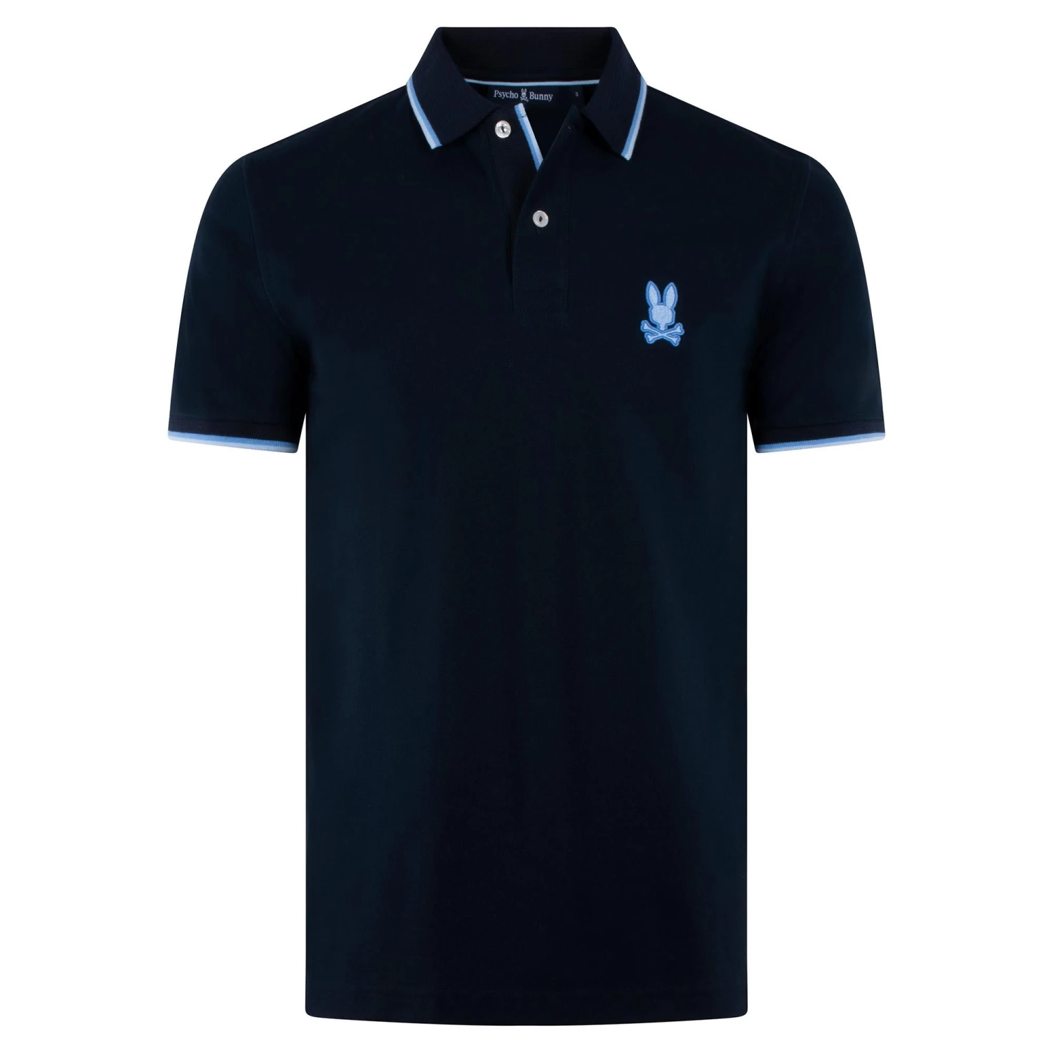 Psycho Bunny Houston Pique Polo Shirt Navy 11 Psycho Bunny Houston Pique Polo Shirt Navy - Image 11
