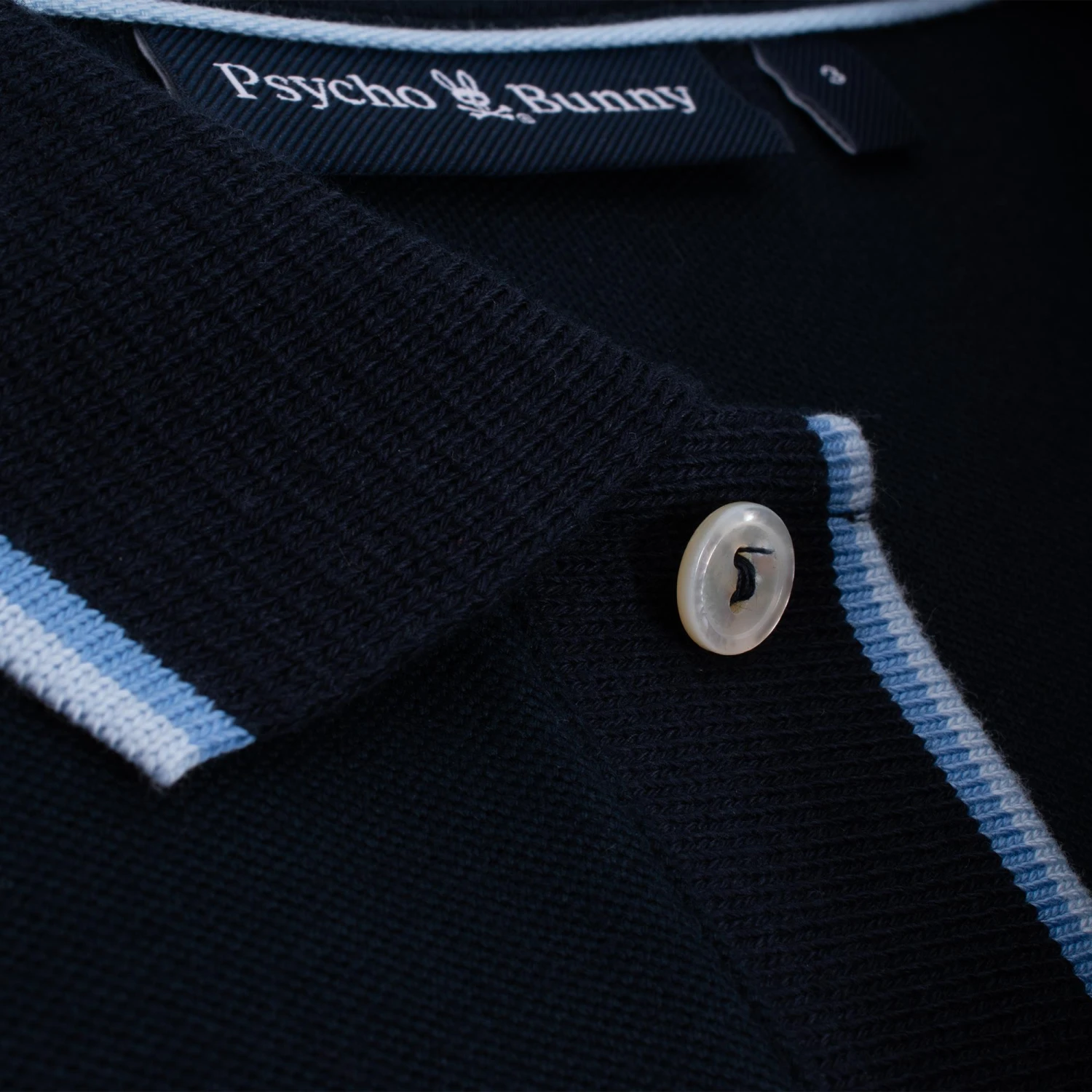 Psycho Bunny Houston Pique Polo Shirt Navy 14 Psycho Bunny Houston Pique Polo Shirt Navy - Image 14