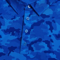 G/FORE Icon Camo Mens Golf Polo Shirt Racer -Teepeg Shop image426262262