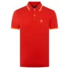 Psycho Bunny Granbury Pique Polo Shirt Hibiscus