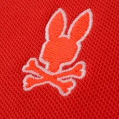 Psycho Bunny Granbury Pique Polo Shirt Hibiscus -Teepeg Shop image426998922