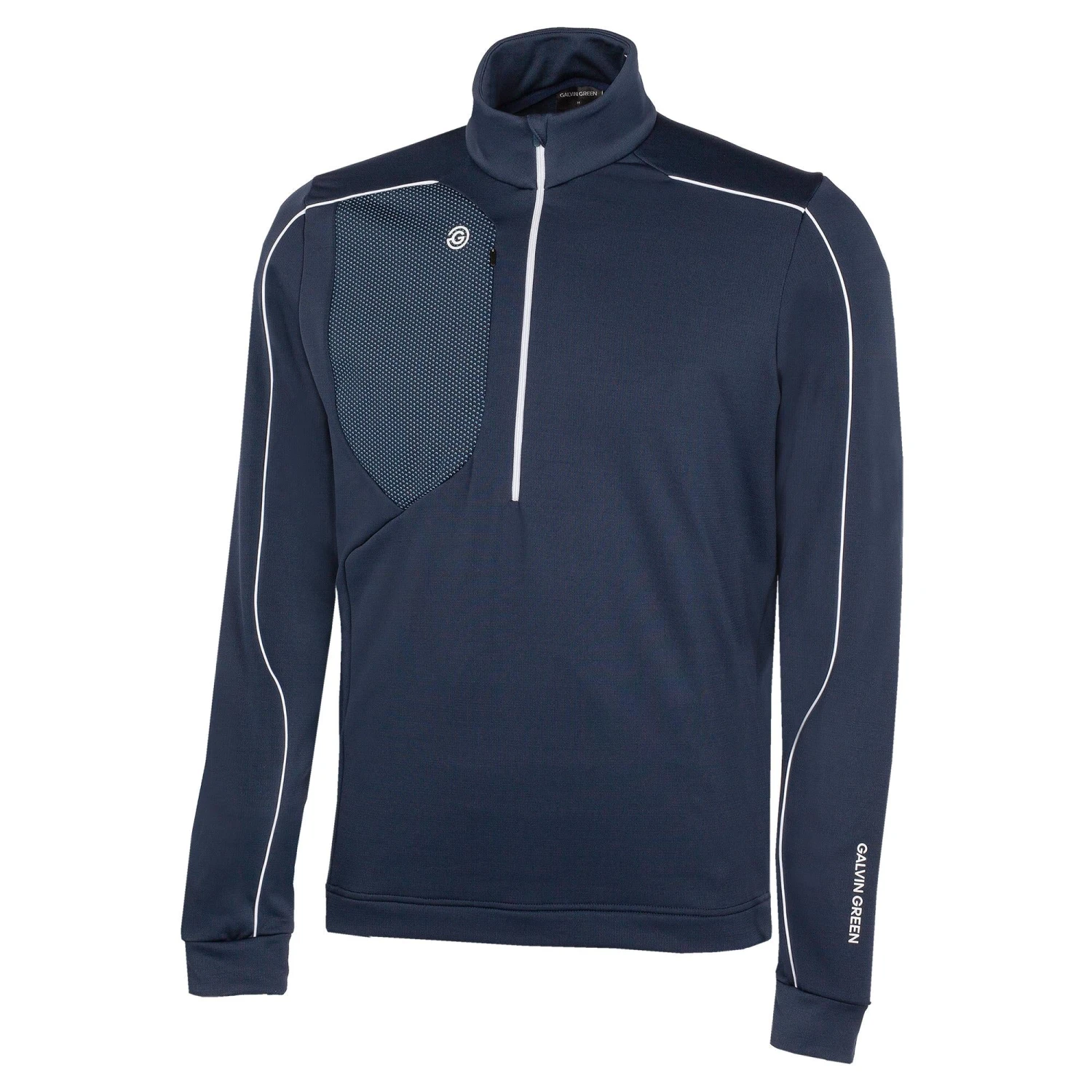 Galvin Green Dave Insulate Mens Golf Mid Layer Navy/White 15 Galvin Green Dave Insulate Mens Golf Mid Layer Navy/White - Image 15