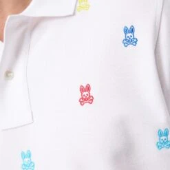 Psycho Bunny Bonham All Over Print Pique Polo Shirt White 38 Psycho Bunny Bonham All Over Print Pique Polo Shirt White -Teepeg Shop image429402341