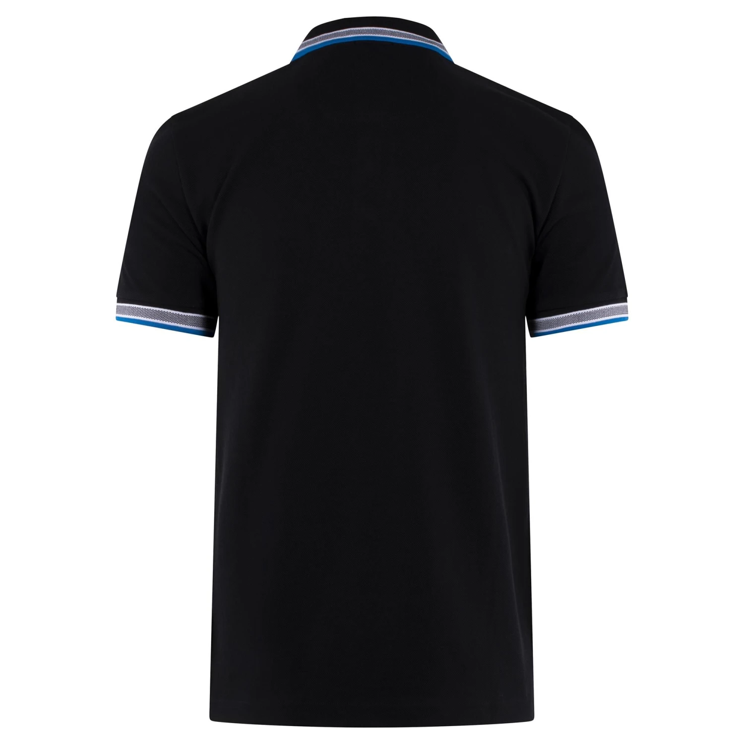 Boss Paddy Cotton Pique Mens Polo Shirt Black 20 Boss Paddy Cotton Pique Mens Polo Shirt Black - Image 20
