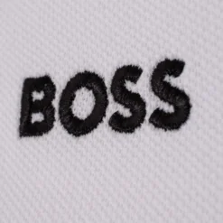 Boss Paddy Cotton Pique Mens Polo Shirt White 26 Boss Paddy Cotton Pique Mens Polo Shirt White -Teepeg Shop image430241776