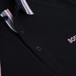 Boss Paddy Cotton Pique Mens Polo Shirt Navy 22 Boss Paddy Cotton Pique Mens Polo Shirt Navy -Teepeg Shop image430242092