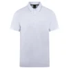 Boss Paule 4 Contrast Pique Slim Fit Mens Polo Shirt White