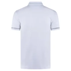 Boss Paule Cotton Slim Fit Polo Shirt White -Teepeg Shop image430247387