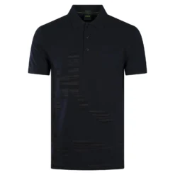 Boss Paddy 6 Cotton Blend Mens Polo Shirt Navy 26 Boss Paddy 6 Cotton Blend Mens Polo Shirt Navy -Teepeg Shop image430247971