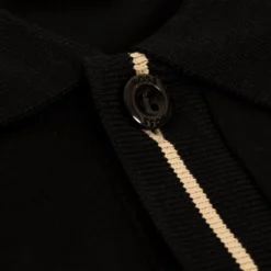 Boss Paddy 2 Cotton Pique Mens Polo Shirt Black -Teepeg Shop image430248736