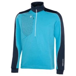 Galvin Green Dave Insulate Mens Golf Mid Layer Alaskan Blue/Navy -Teepeg Shop image430778268