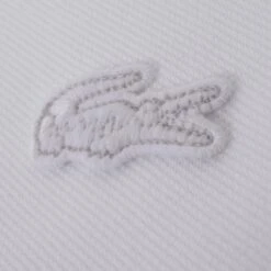 Lacoste Mens Regular Fit Paris Polo Shirt White -Teepeg Shop image432990028