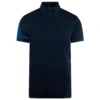 J.Lindeberg J Lindeberg Heath Mens Golf Polo Shirt Navy Melange