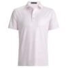 G/FORE Garden Print Mens Golf Polo Shirt Blush