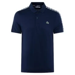 Lacoste Sport Ultra Dry Pique Mens Polo Shirt Navy