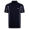 Boss Paddy Tape Mens Polo Shirt Navy