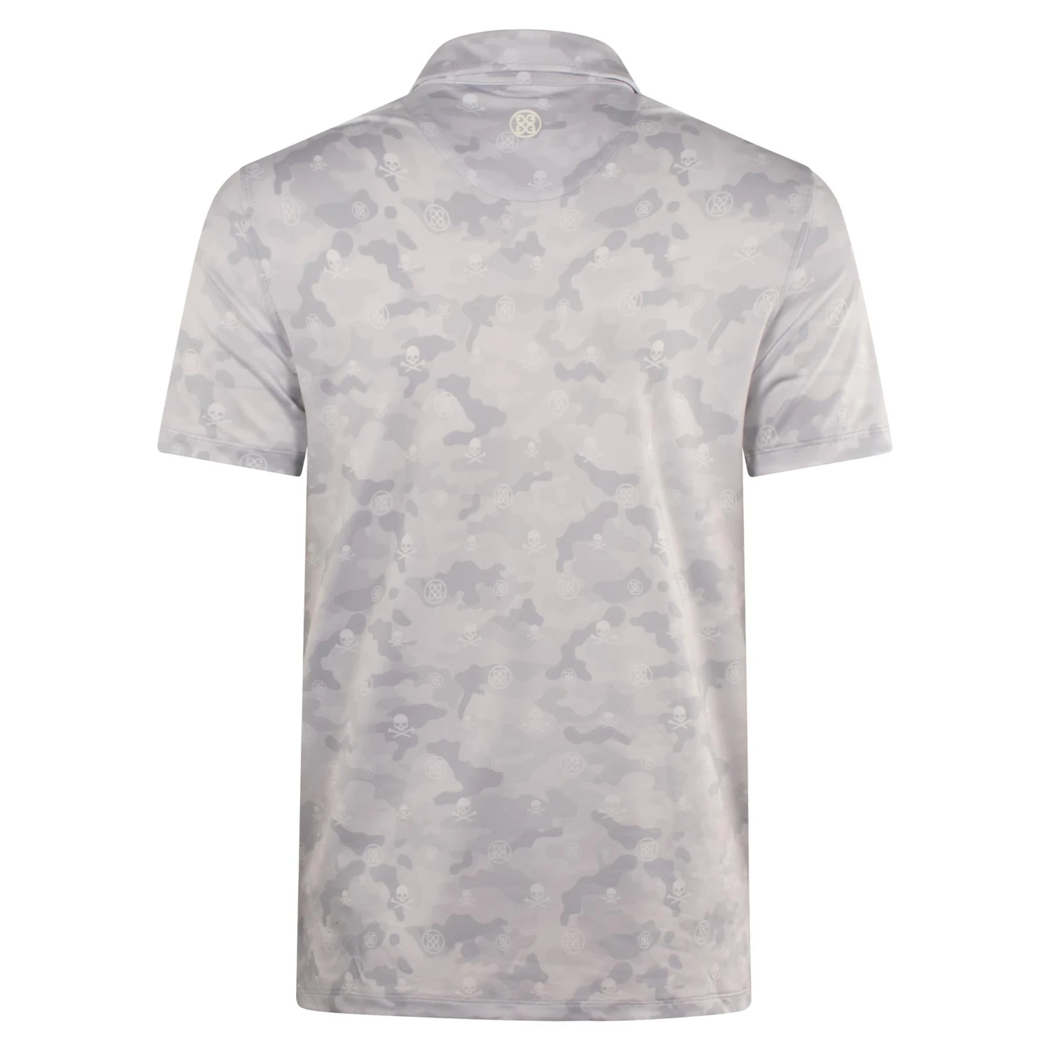 G/FORE Icon Camo Tech Jersey Mens Golf Polo Snow 2 G/FORE Icon Camo Tech Jersey Mens Golf Polo Snow - Image 2