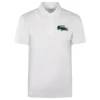 Lacoste Classic Fit L1212 Graphic Badge Polo Shirt White