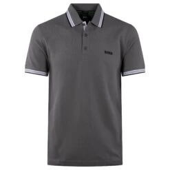 Boss Paddy Mens Polo Shirt Grey -Teepeg Shop image444589174