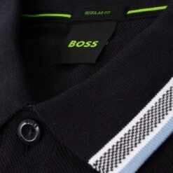 Boss Paddy Mens Polo Shirt Navy -Teepeg Shop image444590271