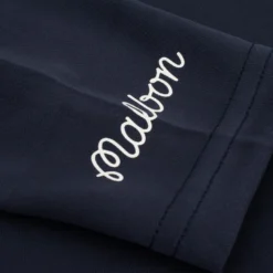 Malbon Golf Cooper Bucket Performance Quarter Zip Mens Mid Layer Navy -Teepeg Shop image444655557