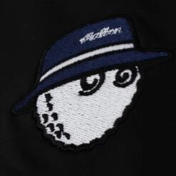 Malbon Golf Cooper Bucket Performance Pique Polo Shirt Black -Teepeg Shop image444656581