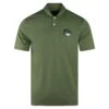 Malbon Golf Cooper Bucket Performance Pique Polo Shirt Sage