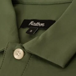 Malbon Golf Cooper Bucket Performance Pique Polo Shirt Sage -Teepeg Shop image444656789