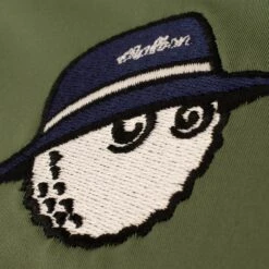 Malbon Golf Cooper Bucket Performance Pique Polo Shirt Sage -Teepeg Shop image444656794