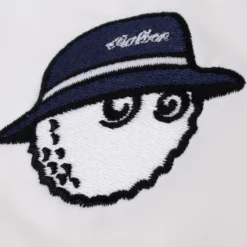 Malbon Golf Cooper Bucket Performance Pique Polo Shirt White -Teepeg Shop image444656929