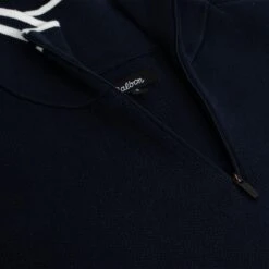 Malbon Golf Cooper Bucket Sorrel Knit Quarter Zip Sweater Navy 8 Malbon Golf Cooper Bucket Sorrel Knit Quarter Zip Sweater Navy -Teepeg Shop image444659103