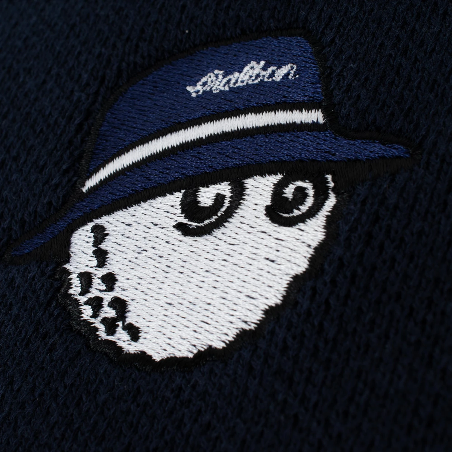 Malbon Golf Cooper Bucket Sorrel Knit Quarter Zip Sweater Navy 5 Malbon Golf Cooper Bucket Sorrel Knit Quarter Zip Sweater Navy - Image 5