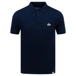 Jones Original Varsity Badge Mens Polo Shirt Navy