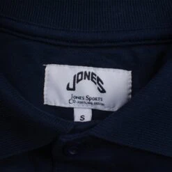 Jones Original Varsity Badge Mens Polo Shirt Navy -Teepeg Shop image446086919