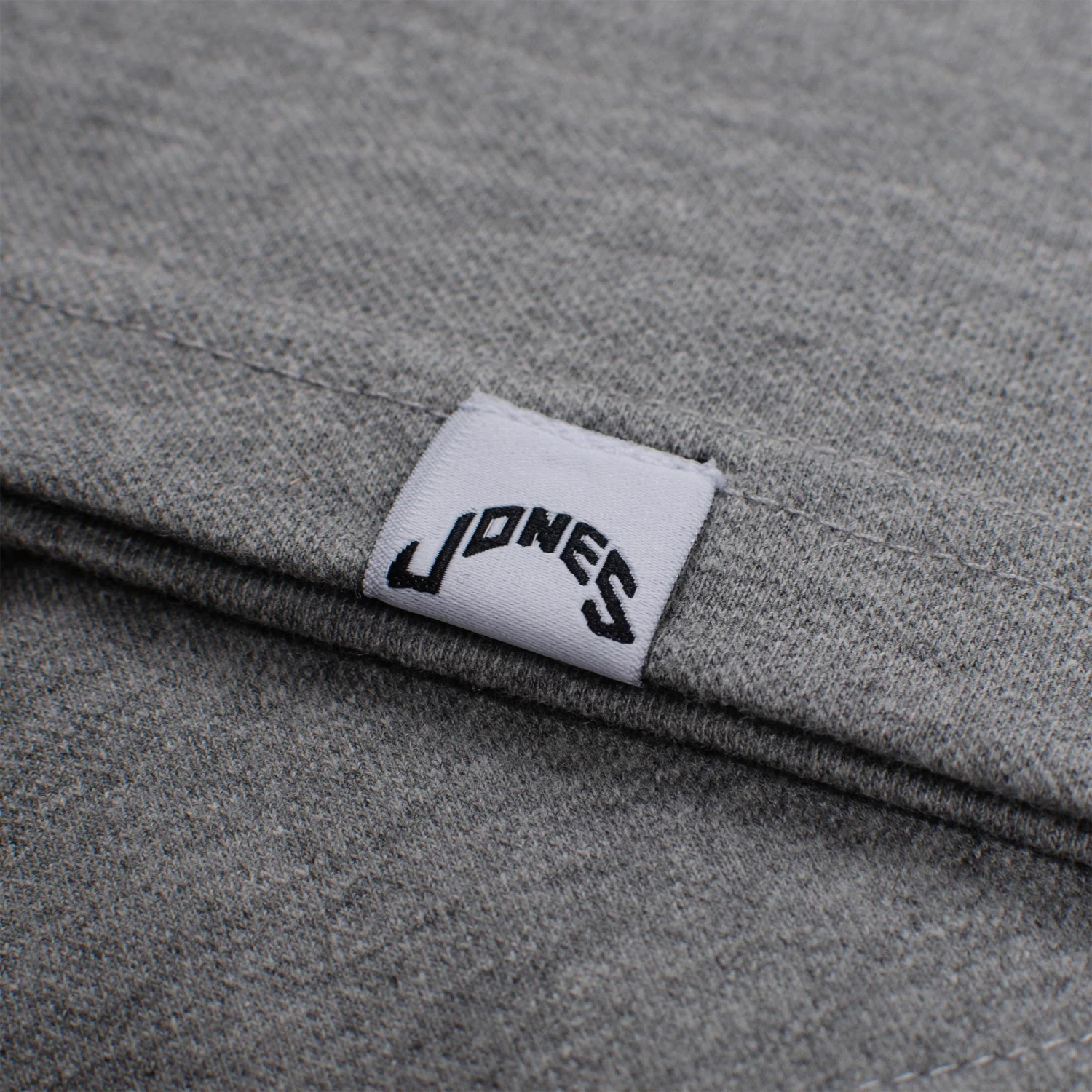 Jones Original Varsity Badge Mens Polo Shirt Grey 7 Jones Original Varsity Badge Mens Polo Shirt Grey - Image 7