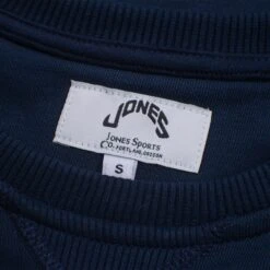Jones Original Script Logo Mens Sweatshirt Shirt Navy -Teepeg Shop image446406500