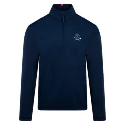 G/FORE Lightweight French Terry Mens Golf Mid Layer Twilight