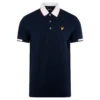 Lyle & Scott Half Tipped Mens Polo Shirt Dark Navy