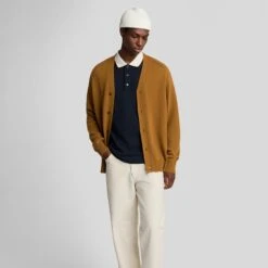 Lyle & Scott Half Tipped Mens Polo Shirt Dark Navy -Teepeg Shop image450856510