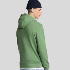 Lyle & Scott Pullover Mens Hoodie Smoke Green -Teepeg Shop image450859032