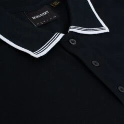 Lyle & Scott Tipped Superfine Polo Shirt Dark Navy -Teepeg Shop image450860008