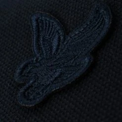 Lyle & Scott Tipped Superfine Polo Shirt Dark Navy -Teepeg Shop image450860012