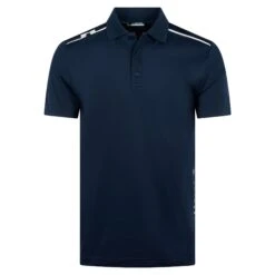 Front Page 14 J.Lindeberg J Lindeberg Lionel Mens Golf Polo Shirt Navy