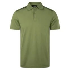 J.Lindeberg J Lindeberg Lionel Mens Golf Polo Shirt Oil Green